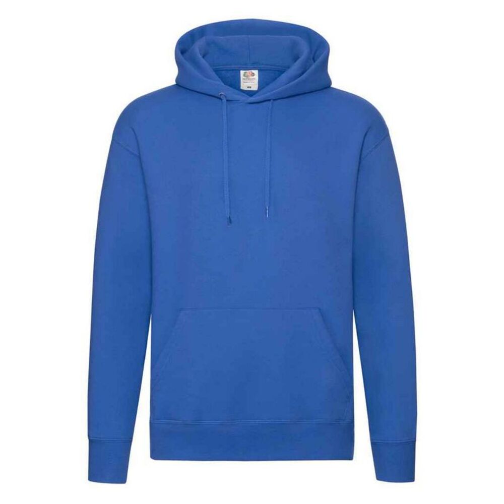 Fruit of the Loom Mens  Hoodie / Royal Blue